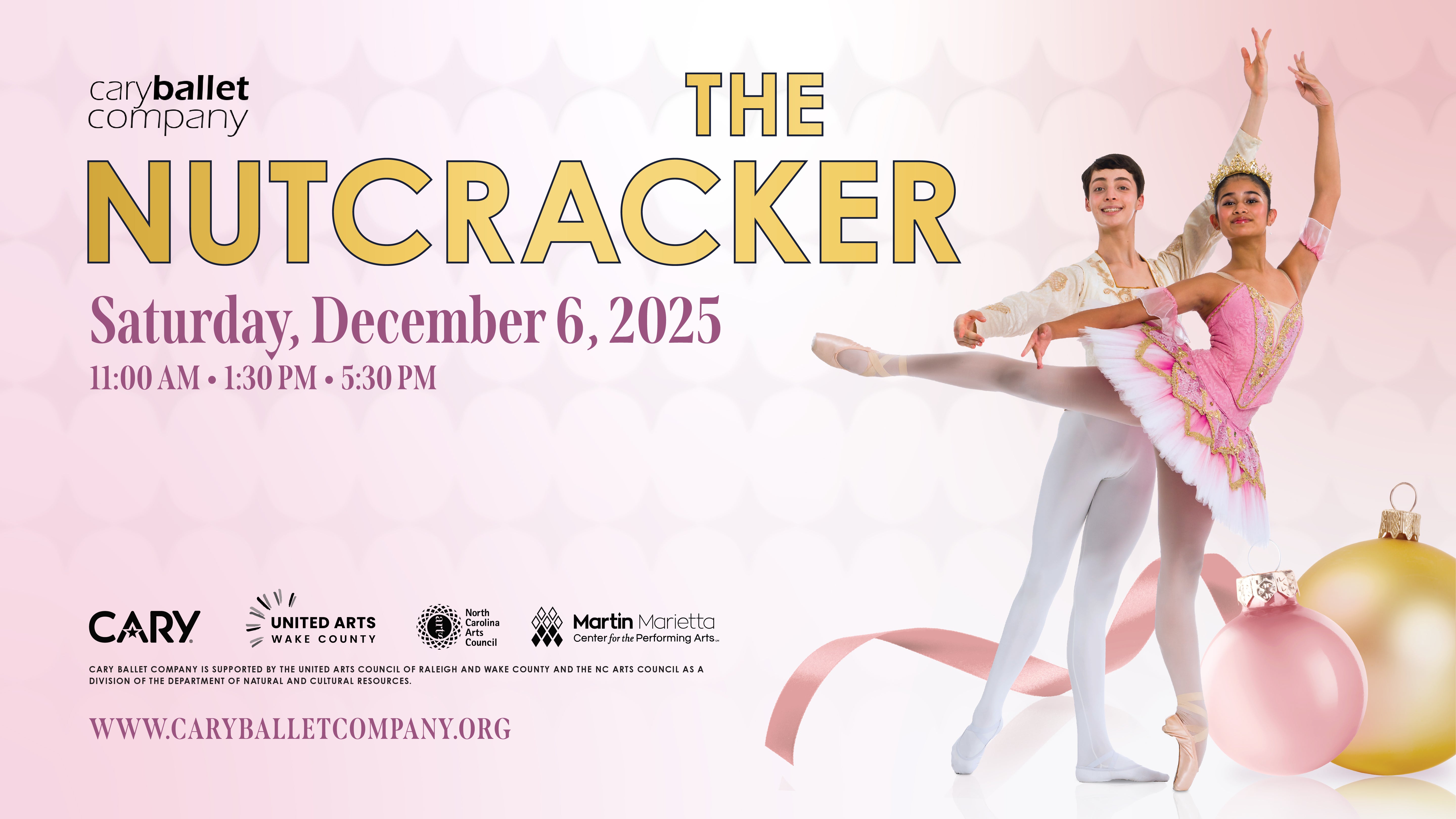 Cary Ballet Company - The Nutcracker presales in Raleigh