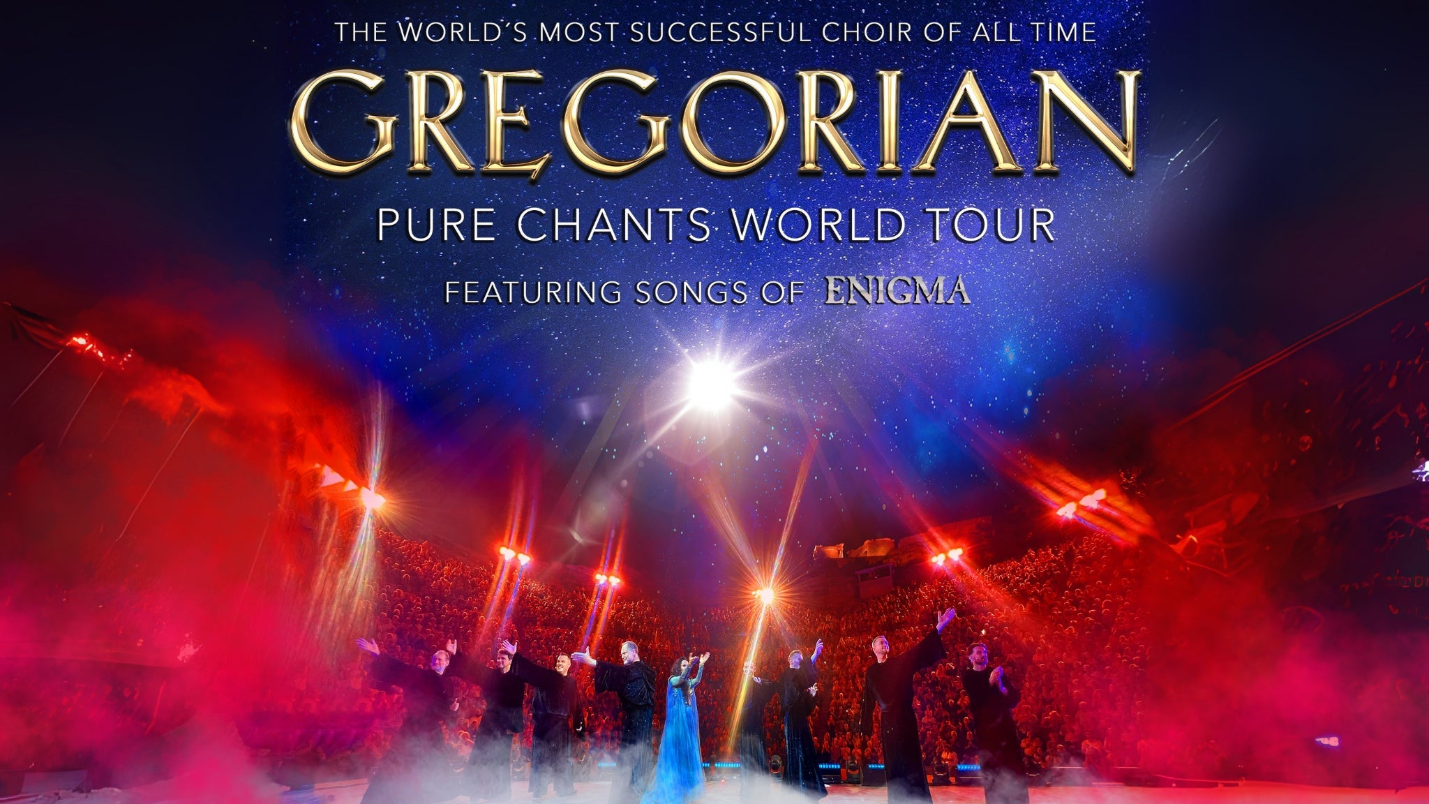 Presale codes for gregorian pure chants world tour featuring songs of enigma: members use these when buying pre-sale tickets