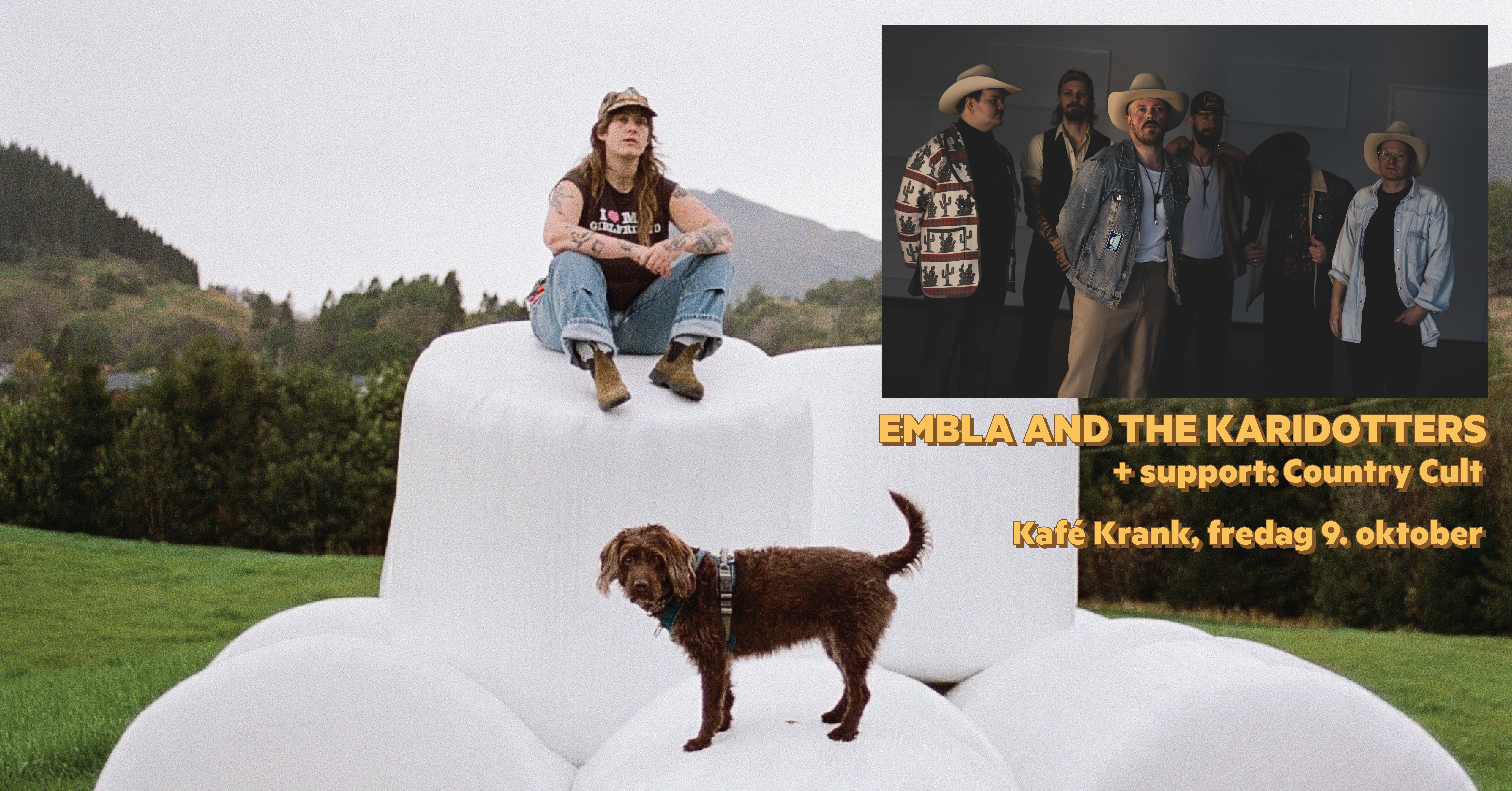 Dirty Old Town pres: Embla and the Karidotters + support: Country Cult - Image 1