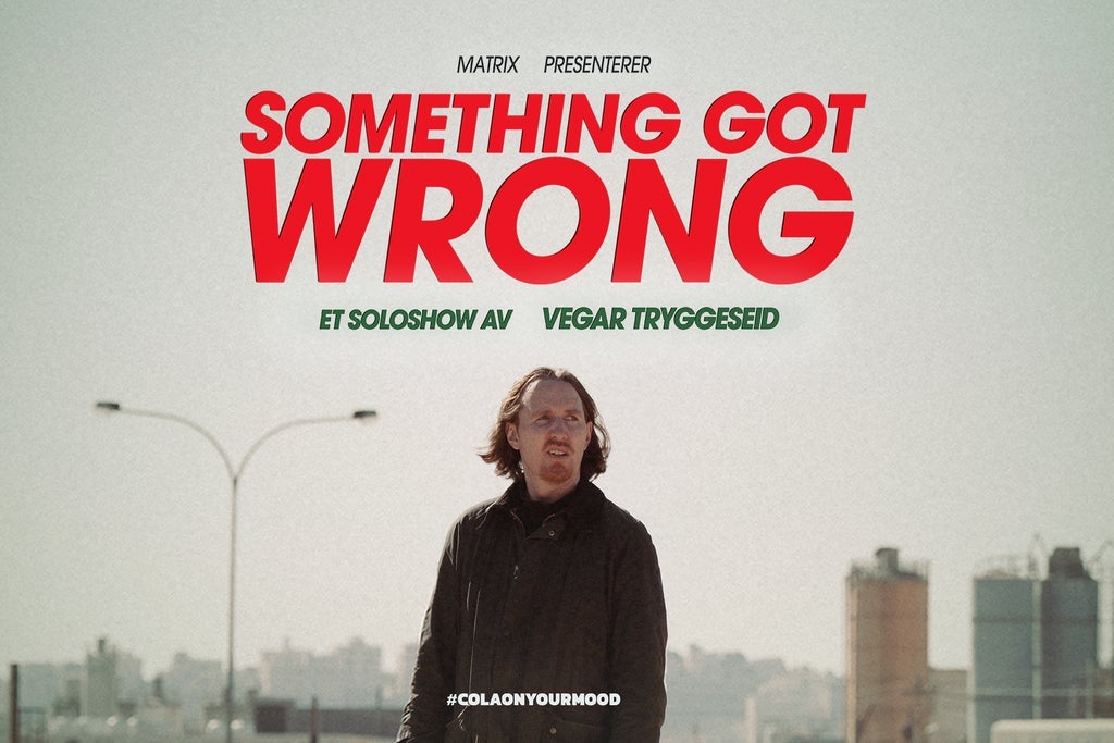 Something got wrong - et soloshow av Vegar Tryggeseid