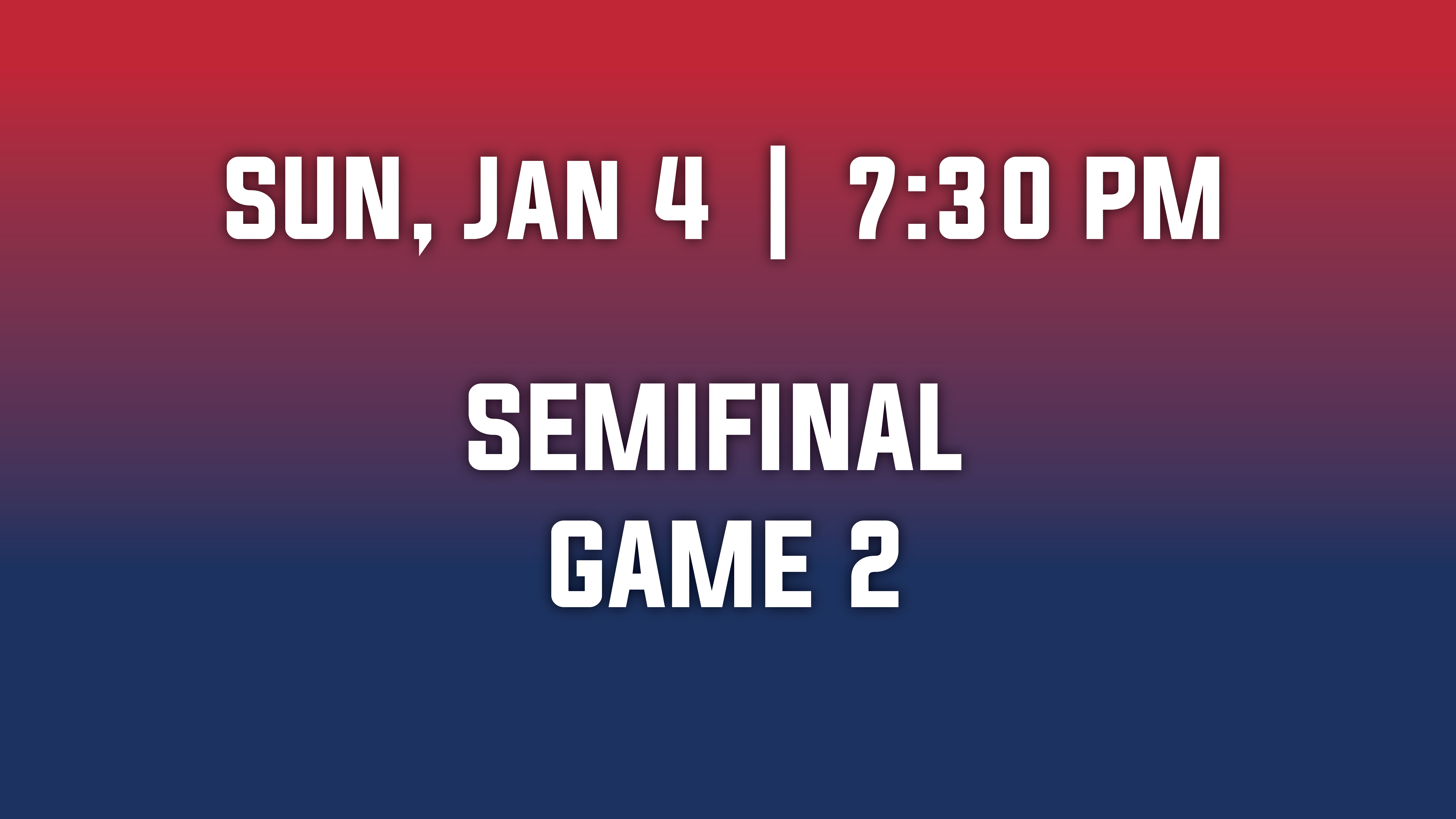 2026 IIHF World Junior Championship Semifinal 2 at Grand Casino Arena – Saint Paul, MN