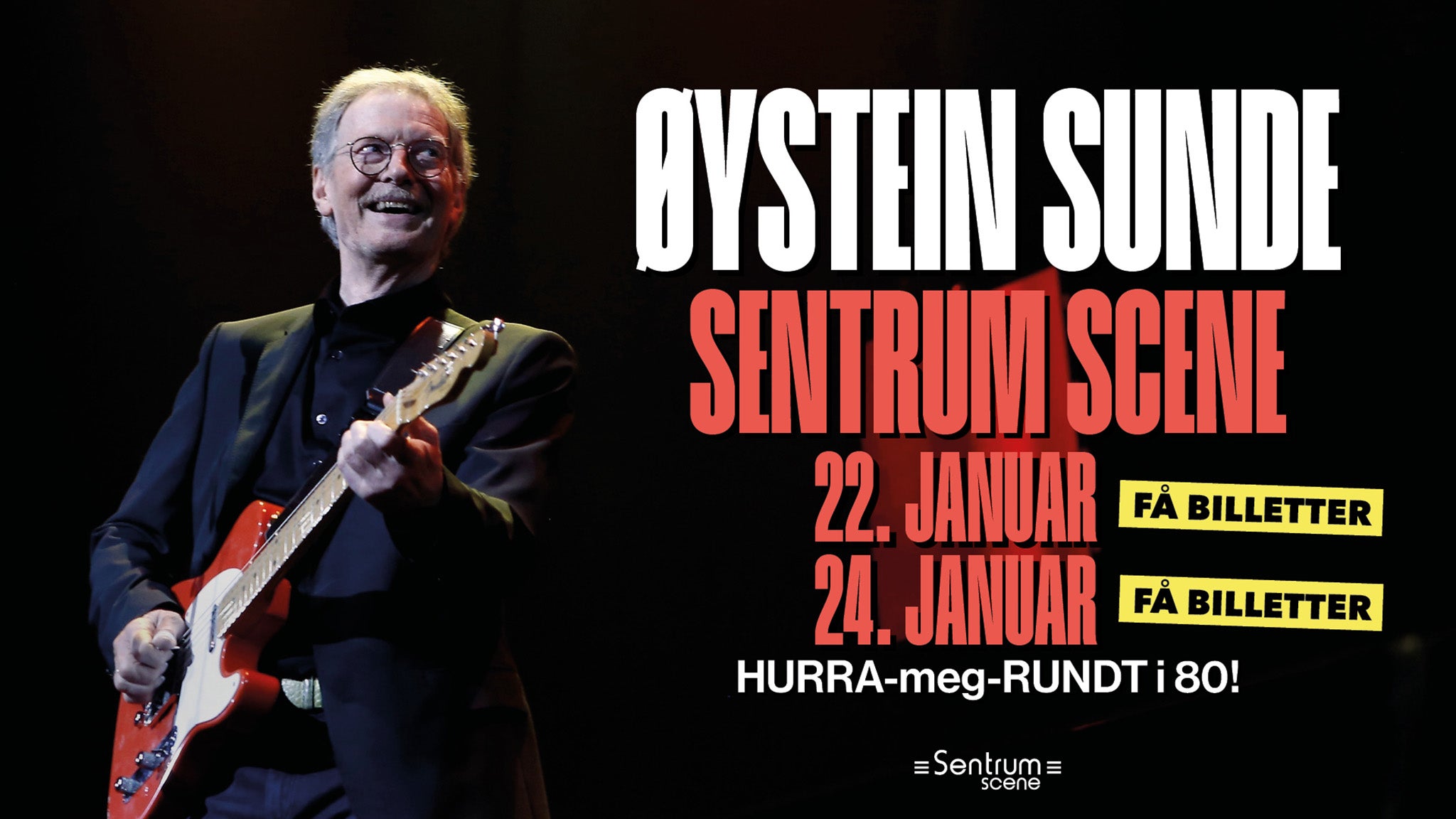 Øystein Sunde med HURRA-meg-RUNDT i 80 - Ekstra