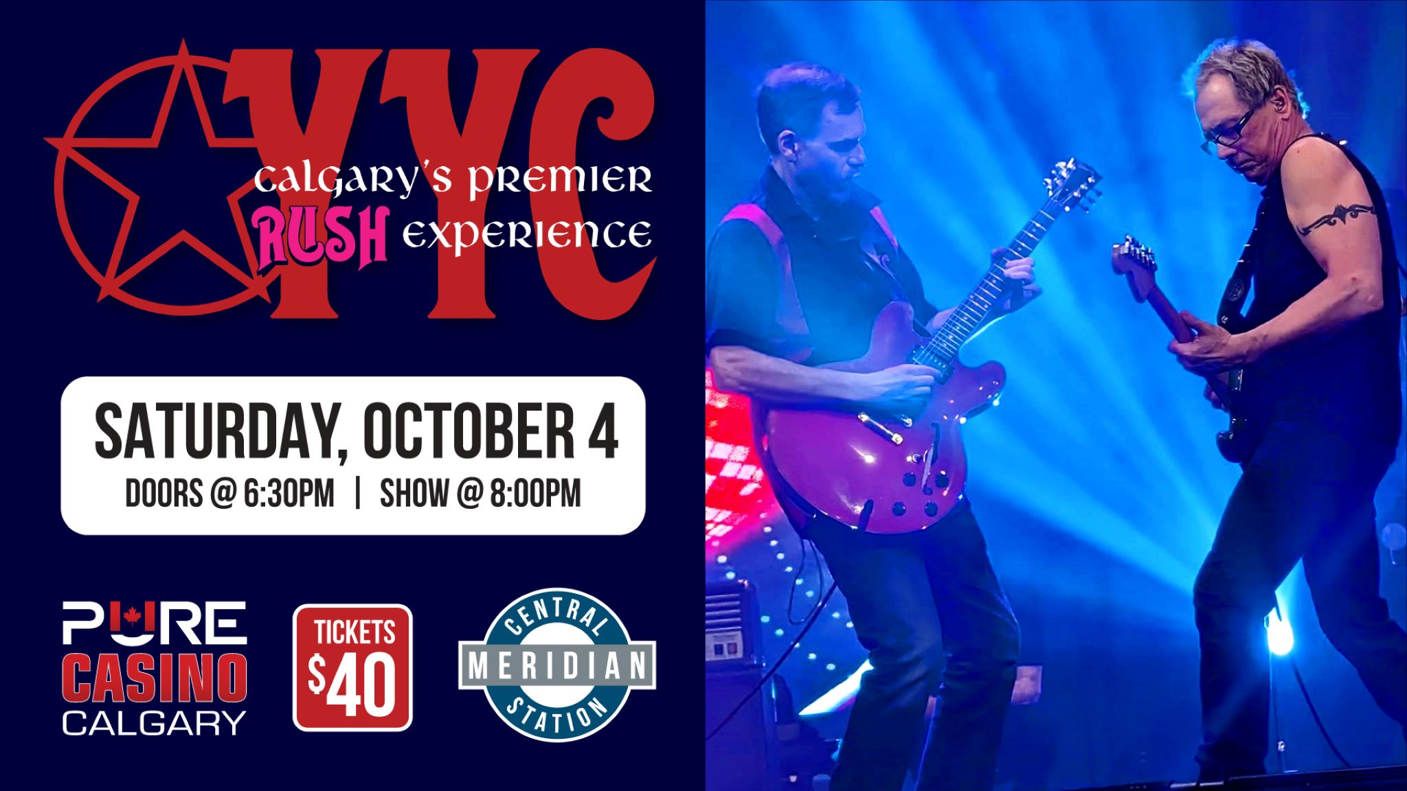YYC – Calgary’s Premier Rush Experience at Meridian Central Station – Calgary, Canada