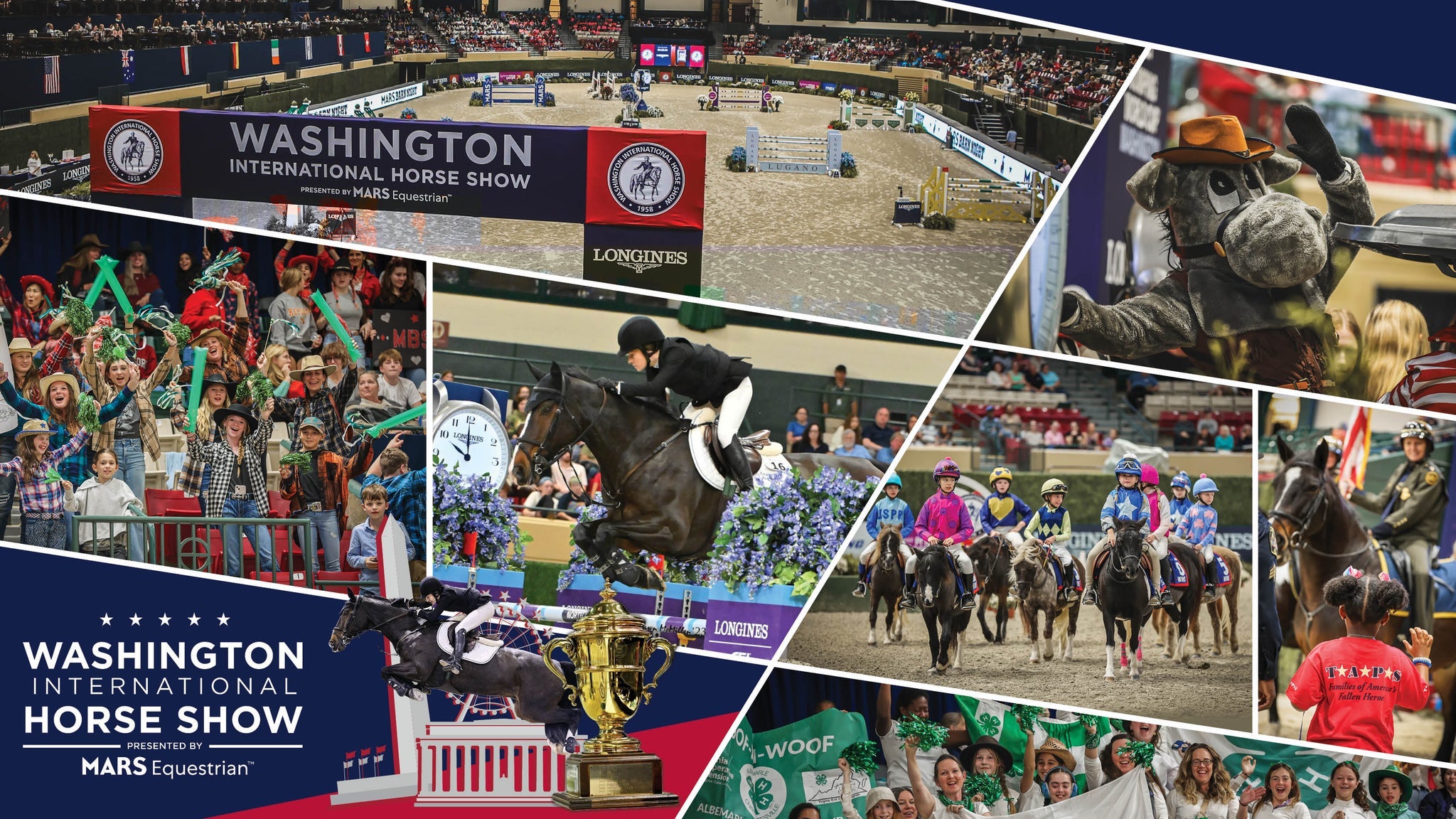 Washington International Horse Show Military Night