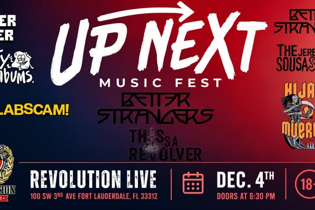 Up Next Music Fest 2026 presale information on freepresalepasswords.com