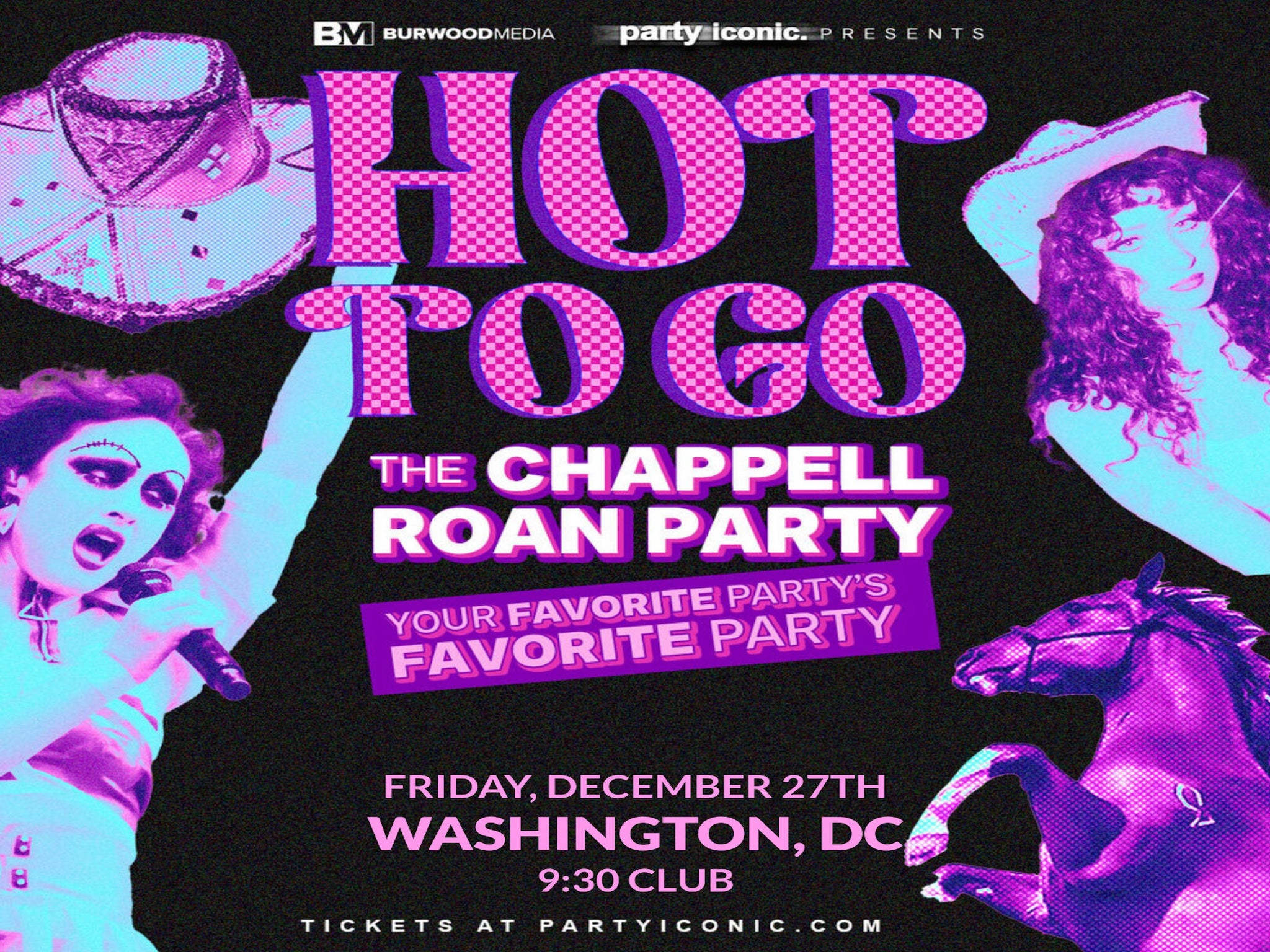 Party Iconic Presents: Hot To Go - A Chappell Roan party 