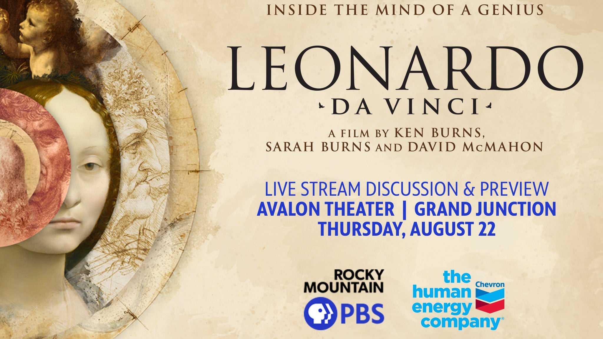 Rocky Mountain PBS: An Evening With Ken Burns: Leonardo Da Vinci ...