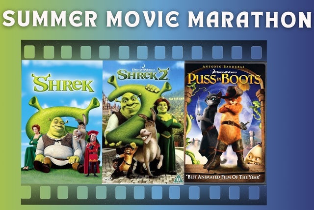 Summer Movie Marathon - Shrek, Shrek 2, Puss in Boots