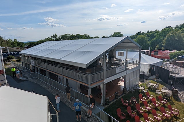 The KeyBank Headliner Lounge - Bleachers