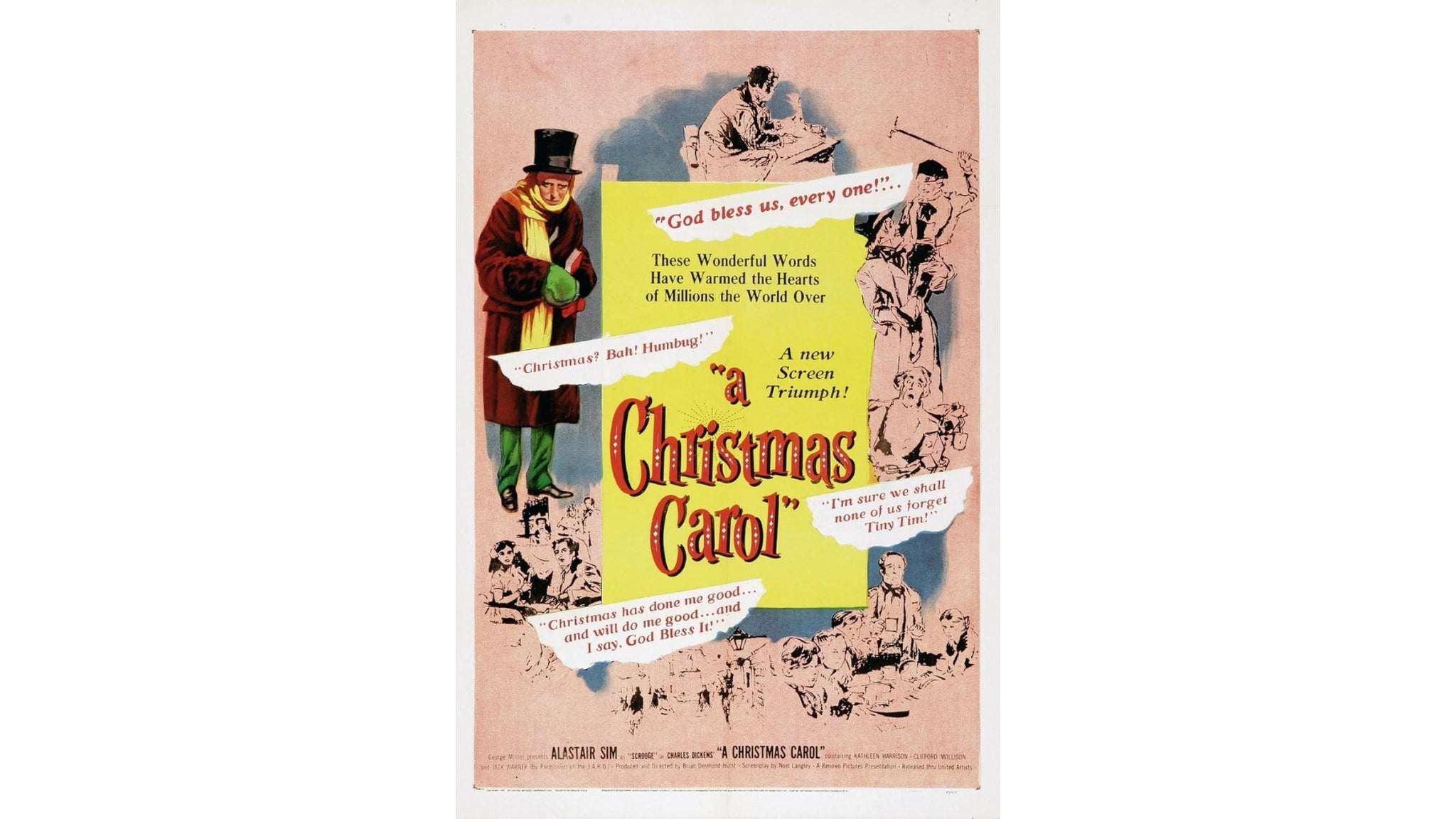 Movie: A Christmas Carol (1951) w/ John DiLeo at Milford Theater – Milford, PA