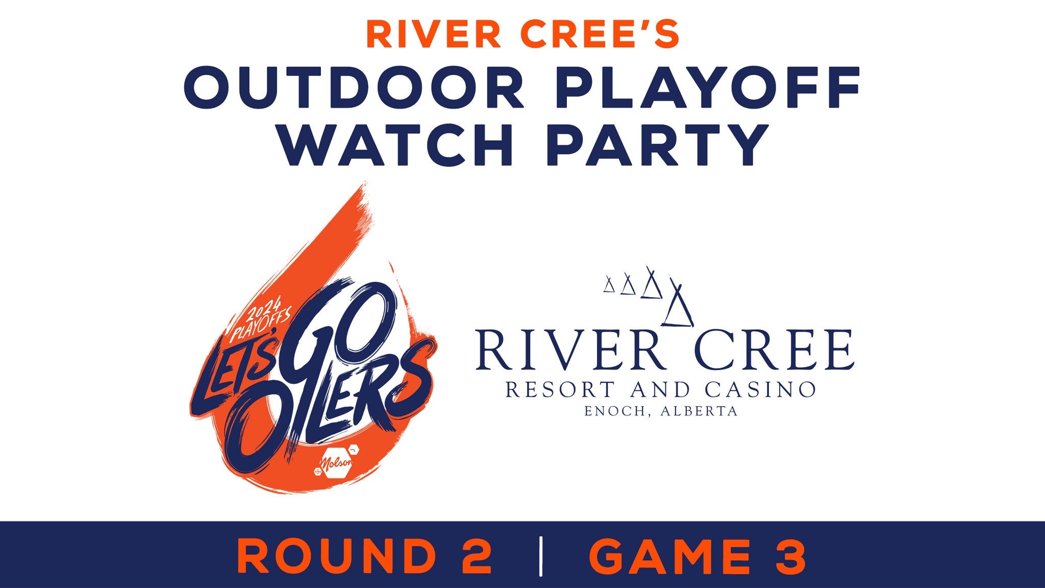 River Cree's Watch Party - Round 2 - Game 3 in Enoch promo photo for First Nation Discount-Status Card Holder presale offer code