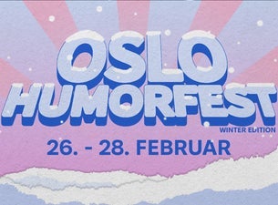 Bilde for arrangement DAGSPASS TORSDAG | OSLO HUMORFEST 2026