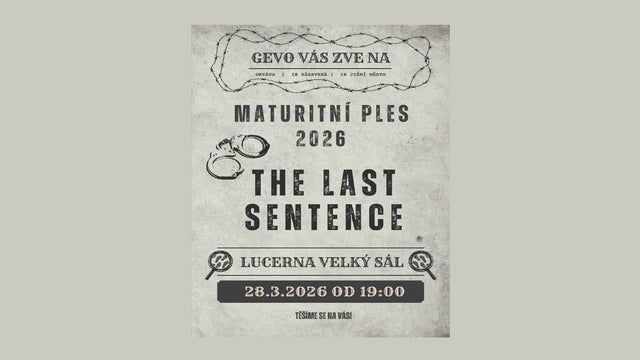 Maturitní ples Gymnázium Evolution Sázavská v Lucerna – Velký sál, Praha 1 28/03/2026