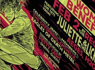 Womack Benefit ft. Juliette and the Licks, Aeges, H20 + More!