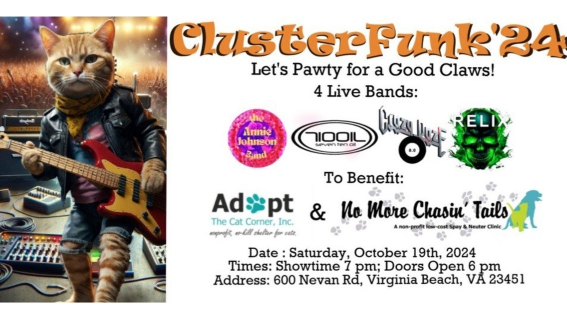 Clusterfunk 24: Let's Pawty For A Good Claws at Elevation 27