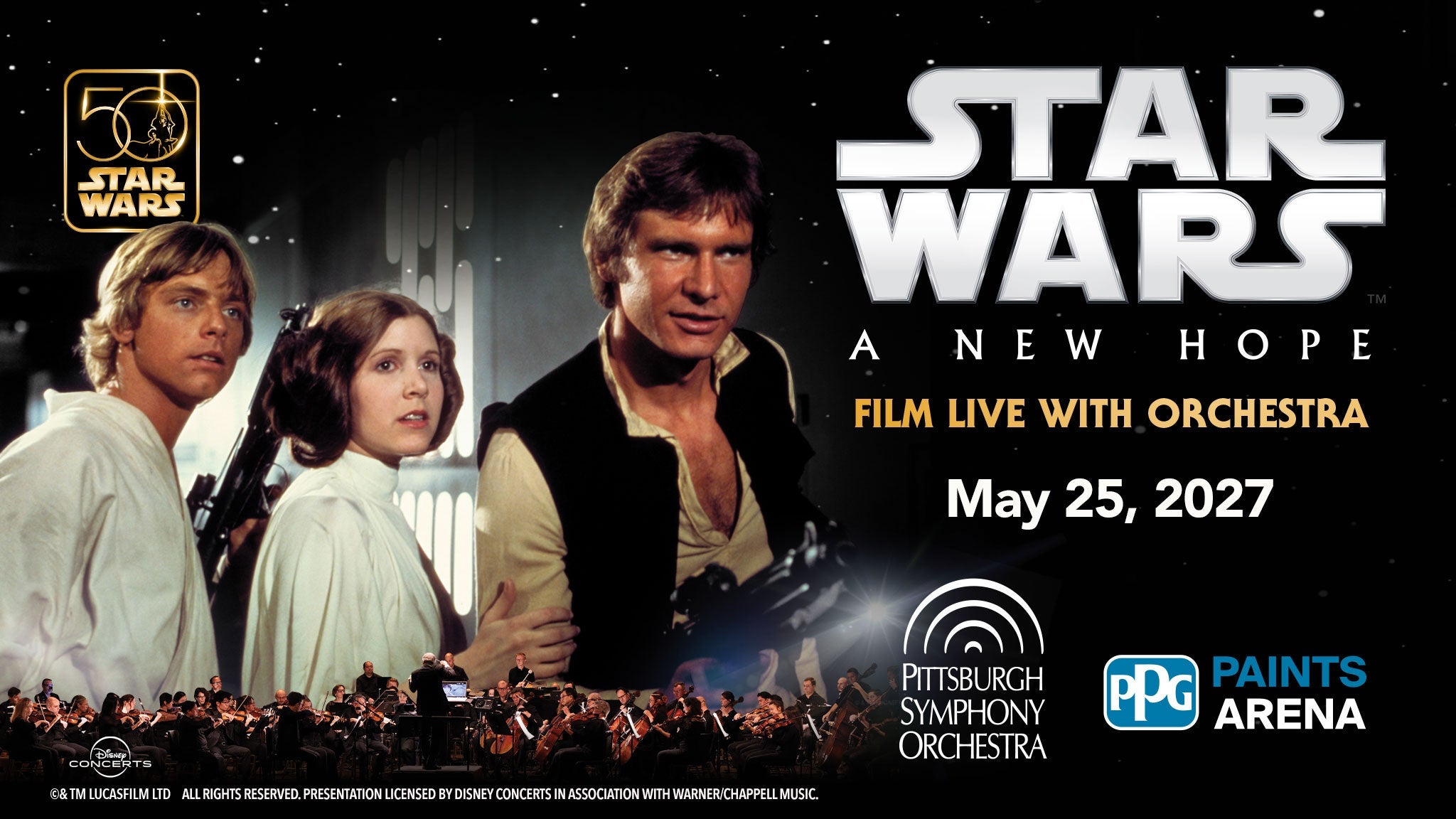 Star Wars a New Hope with the Pittsburgh Symphony
