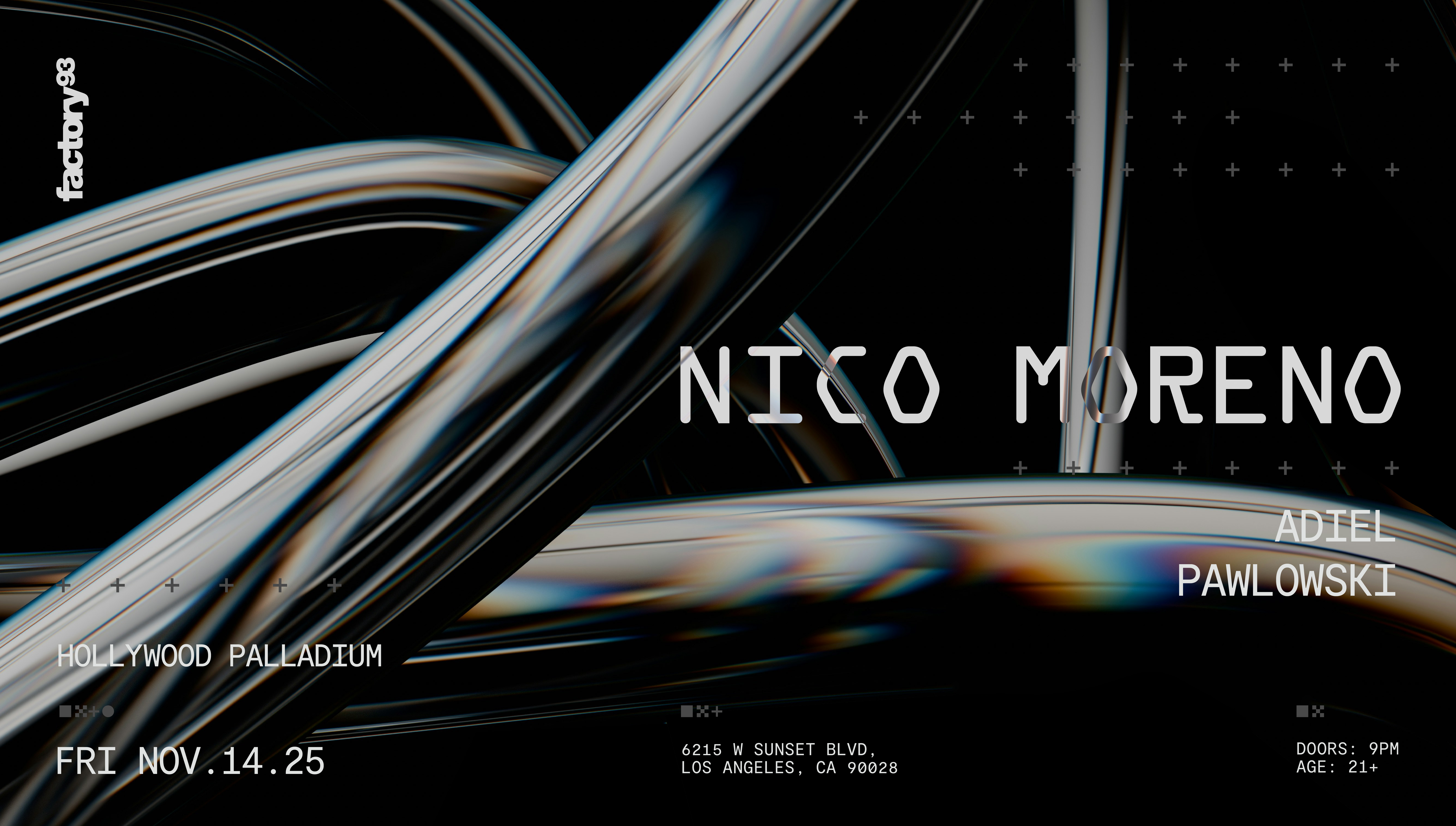 Nico Moreno at Hollywood Palladium – Hollywood, CA