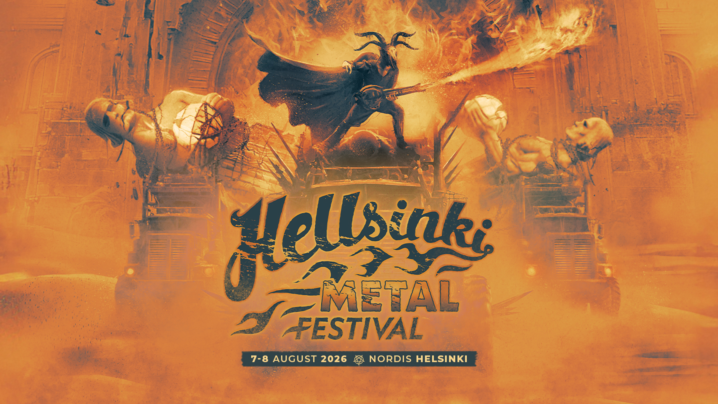 HELLSINKI METAL FESTIVAL 2026 – 2 Päivää – 2026-08-07