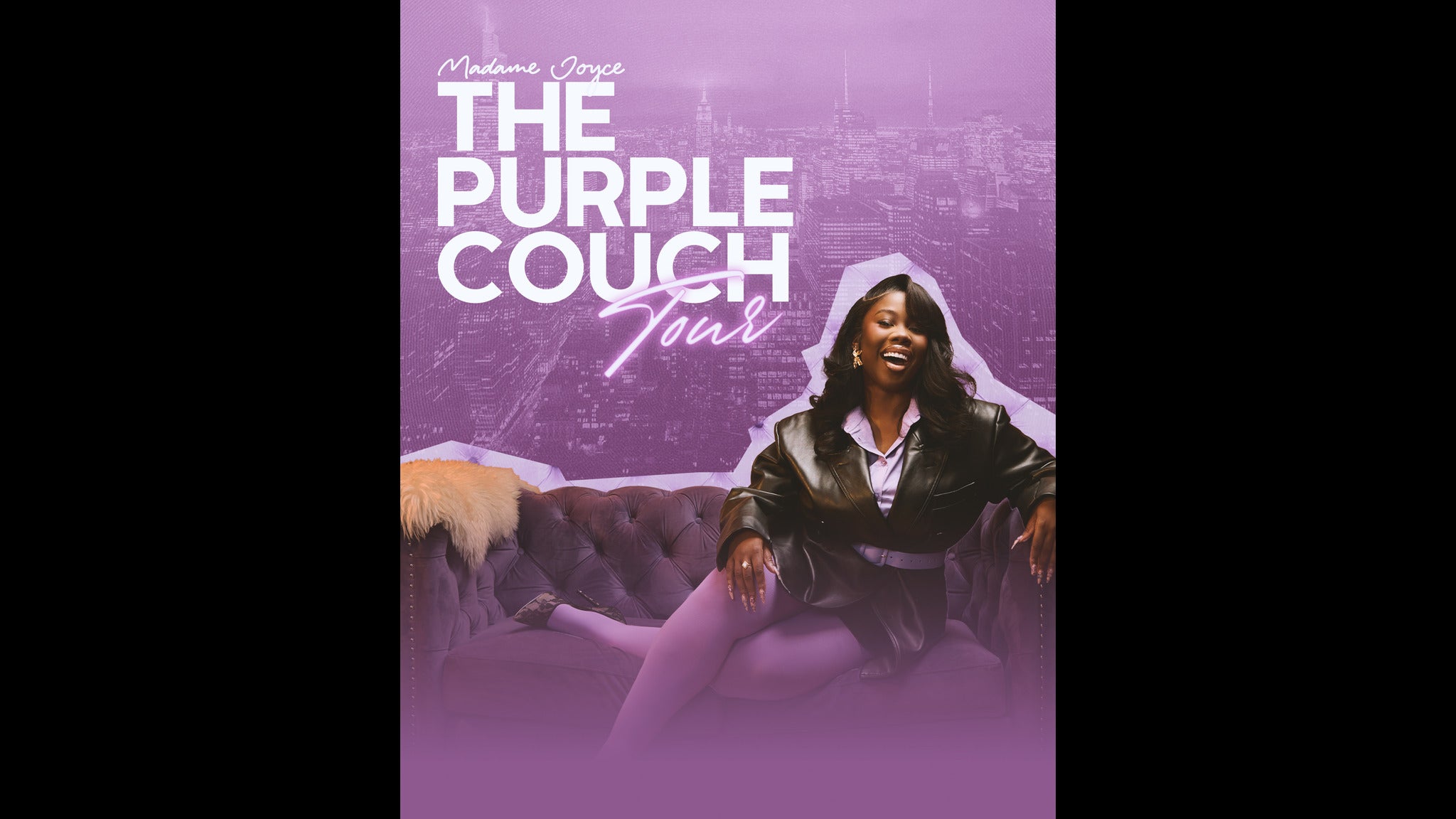 Madame Joyce: The Purple Couch Tour - Image 1