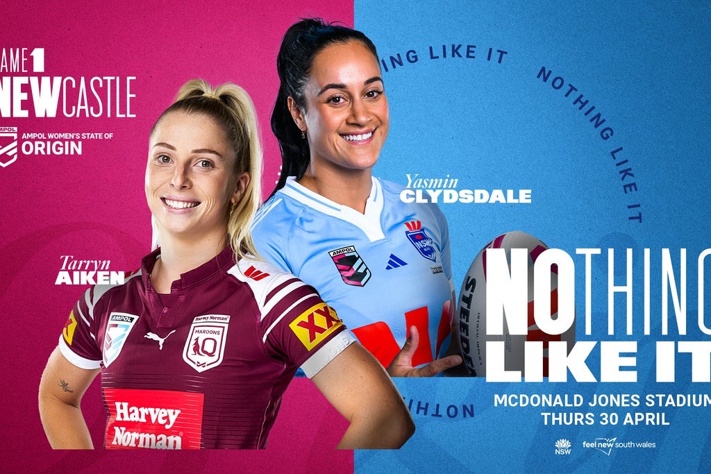 Ampol Women's State of Origin I: Westpac NSW Blues Women v QLD Maroons