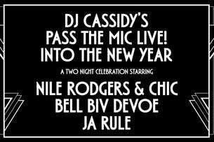 DJ Cassidy's Pass The Mic Live! Into The New Year