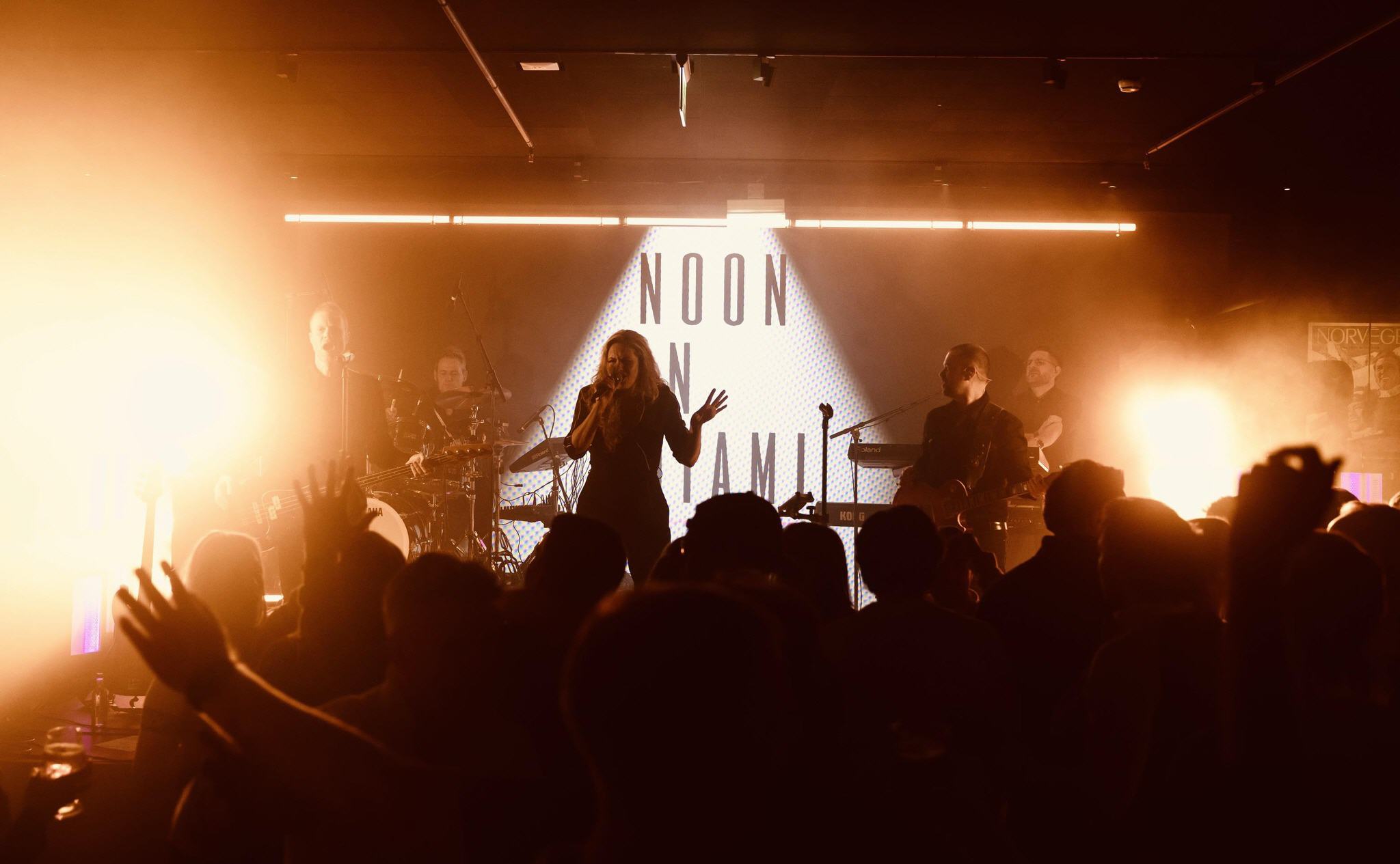 Noon in Miami show poster