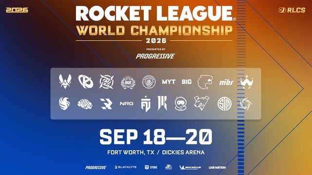 Rocket League World Championship 2026 - 3 Day Ticket