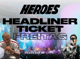 Headliner Ticket Freitag (UFO361, BonezMC, $oho Bani, Ski Aggu)