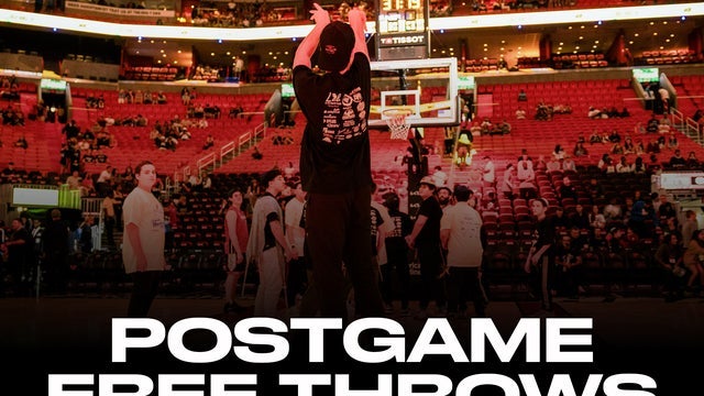 Post Game Free Throw Pass: HEAT vs. Wizards