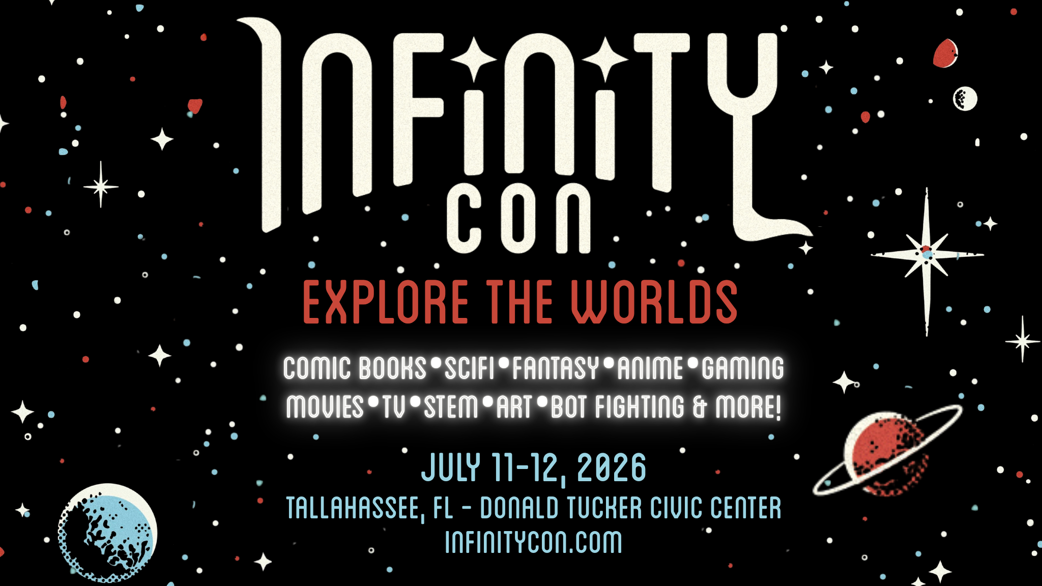 2-Day (7/11 & 7/12) Infinity Con 2026