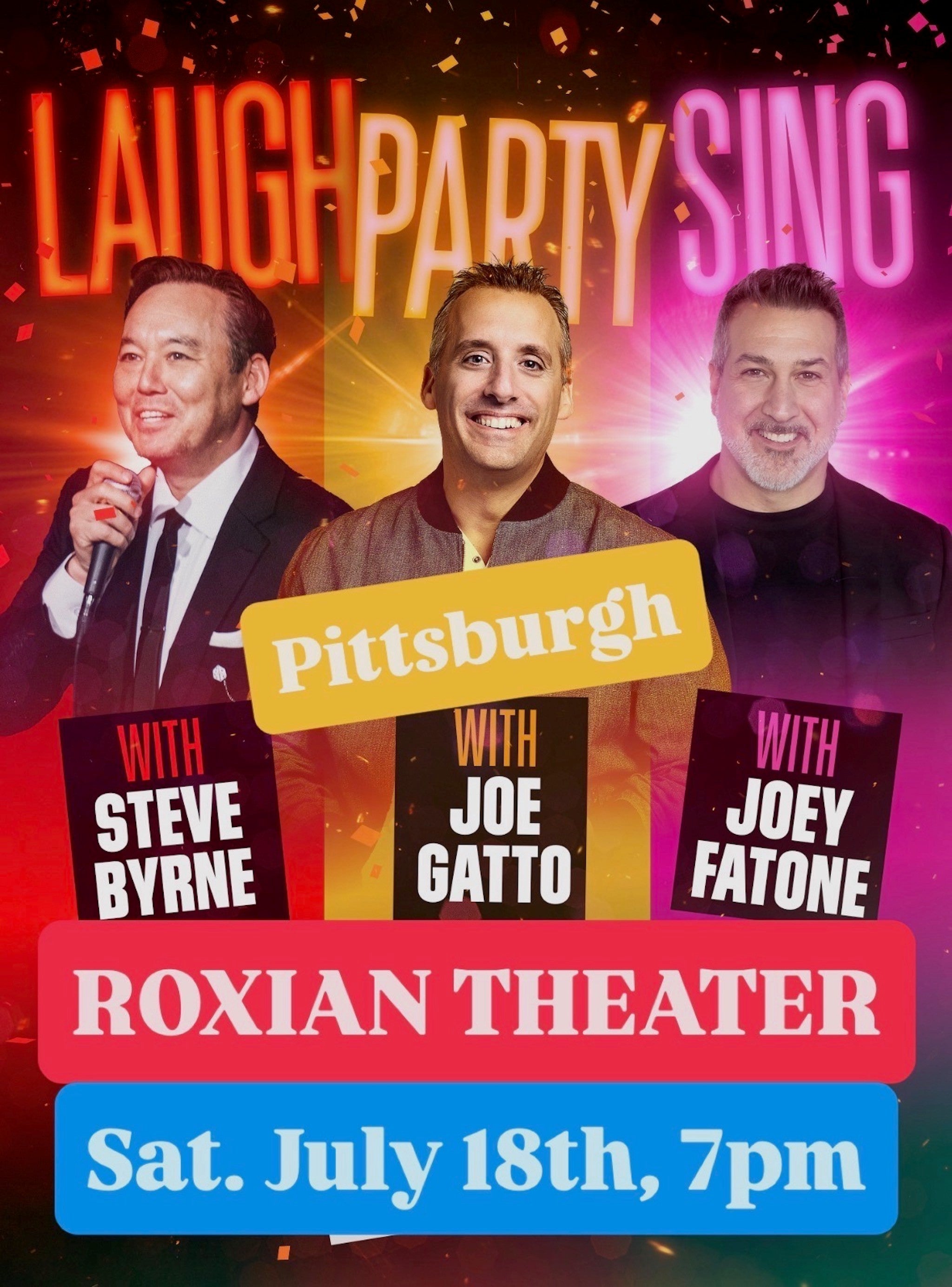 Steve Byrne W/ Joe Gatto & Joey Fatone