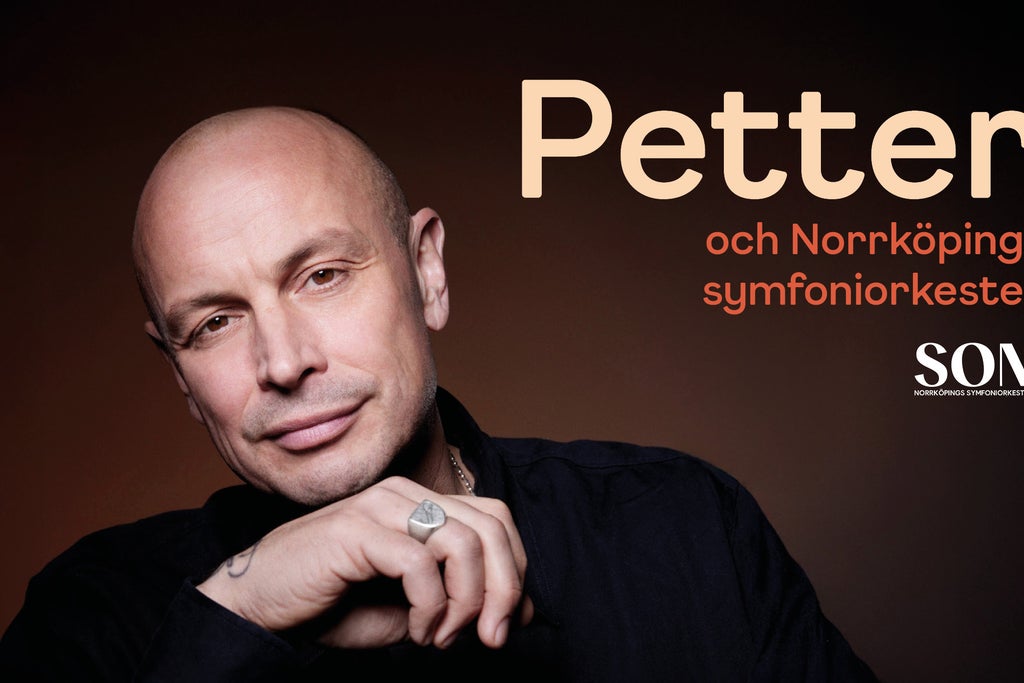 Petter och Norrköpings symfoniorkester show poster