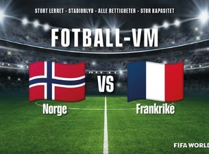 Bilde for arrangement Fotball-VM på Sentrum Scene: Norge - Frankrike