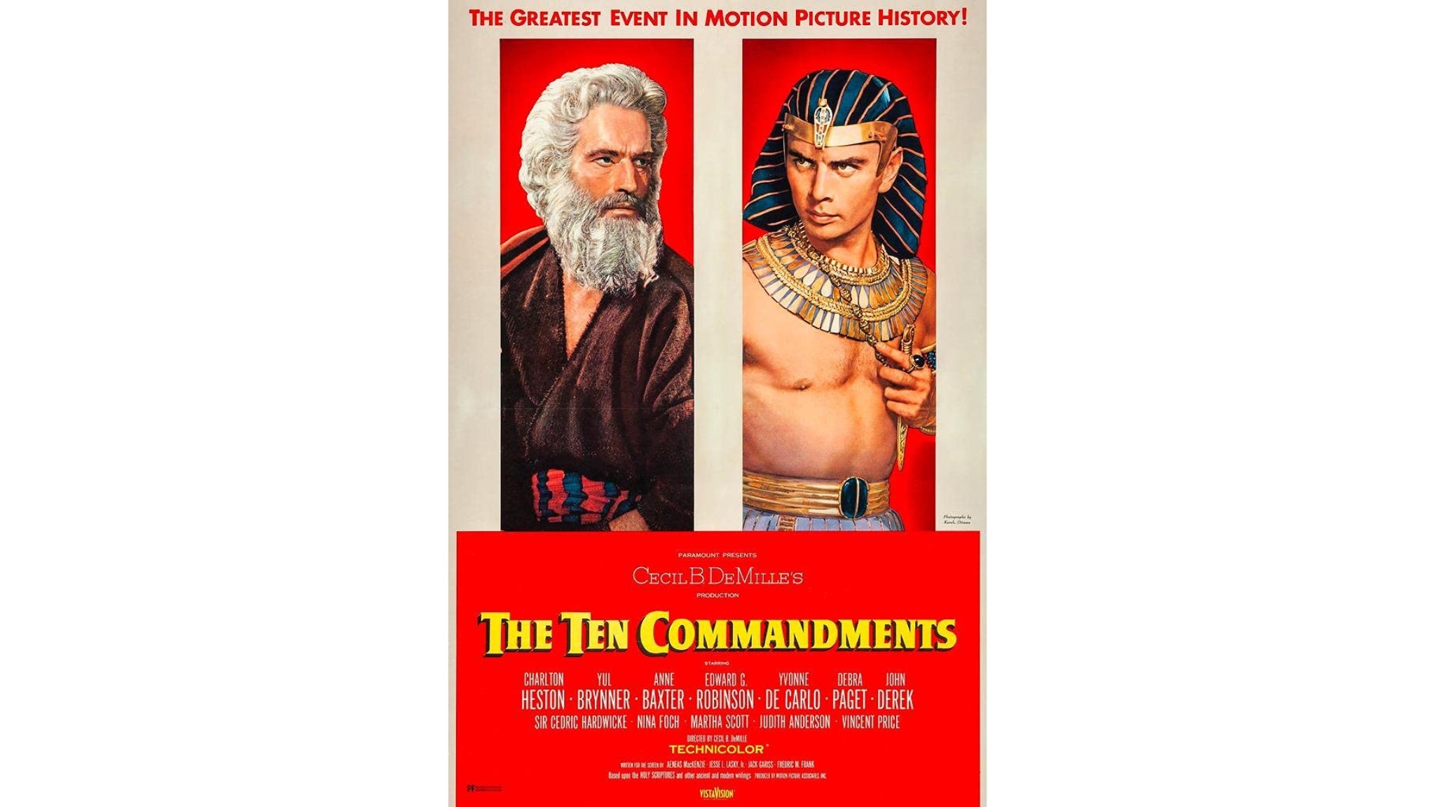 Movie: The Ten Commandments (1956) w/ John DiLeo at Milford Theater – Milford, PA