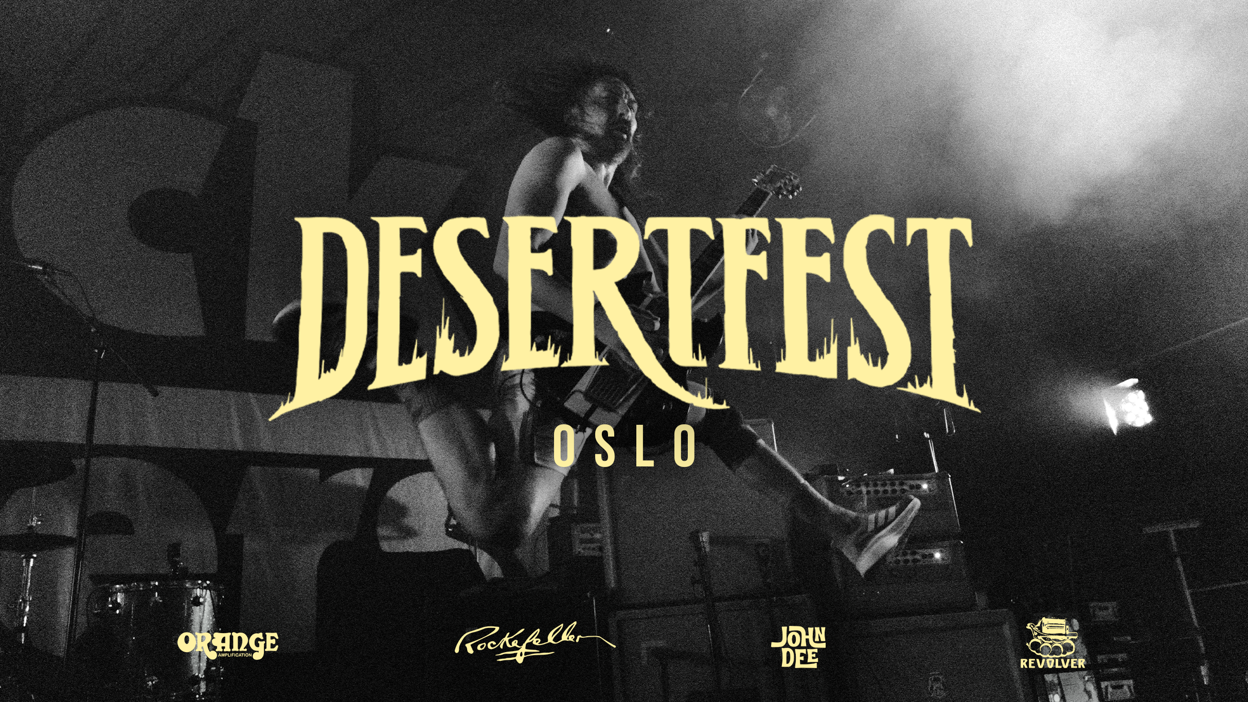 Desertfest Oslo 2026 - Fredagspass 8.mai