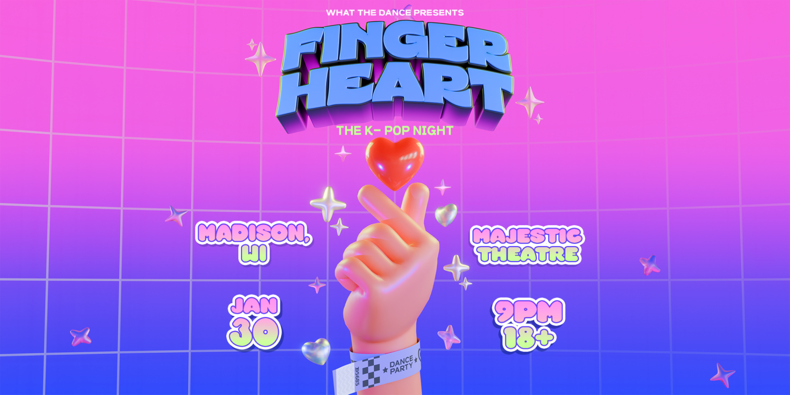 Image of Finger Heart: K Pop Night