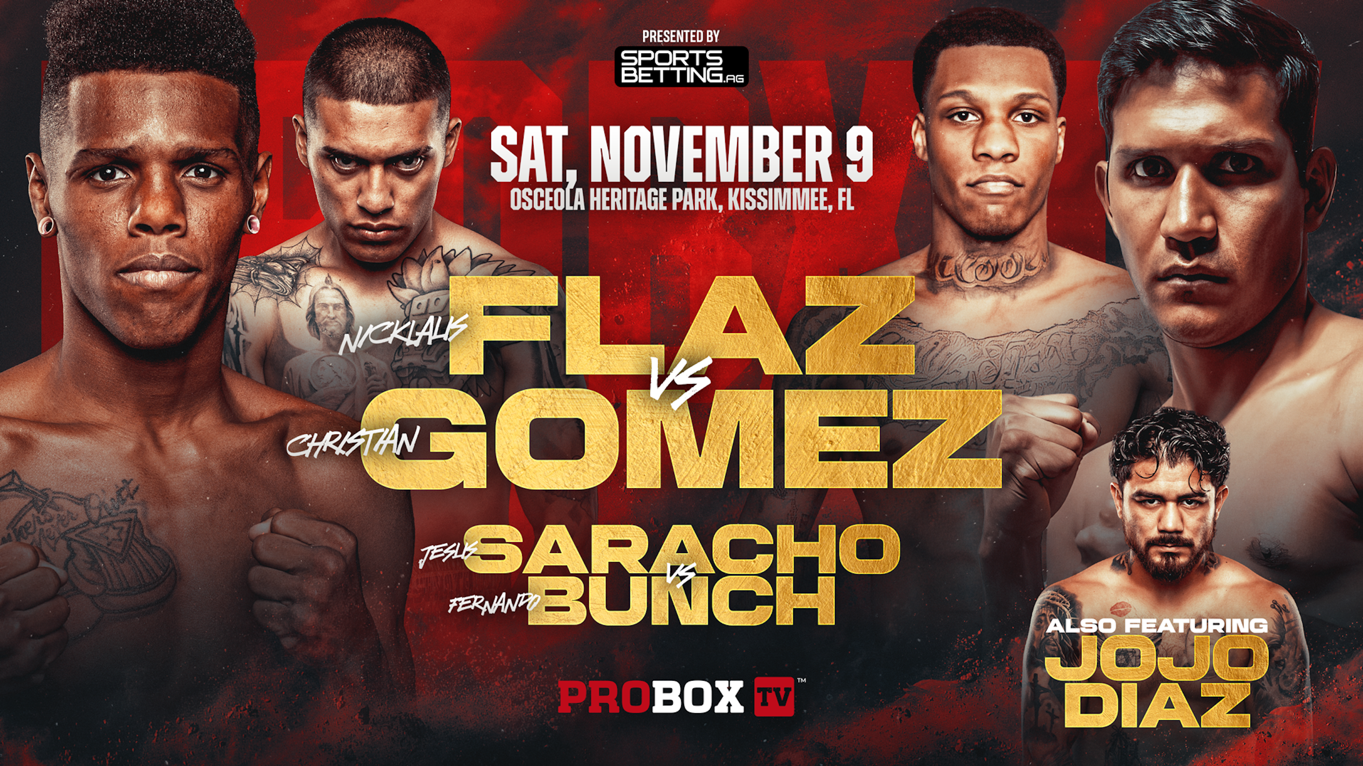 ProBox TV Boxing: Joseph Diaz vs Nicholas Walters