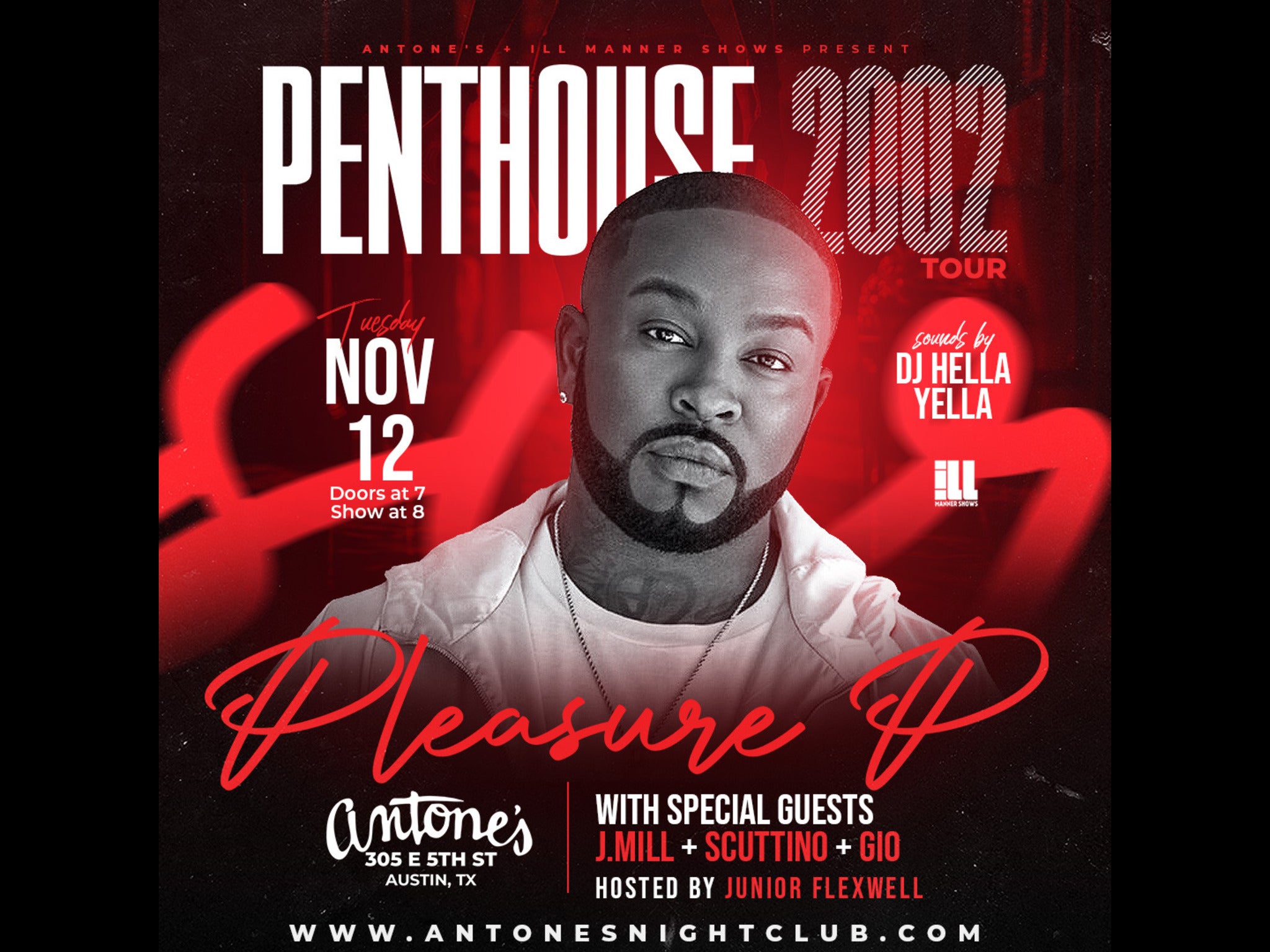 Pleasure P at Antone’s Nightclub – Austin, TX