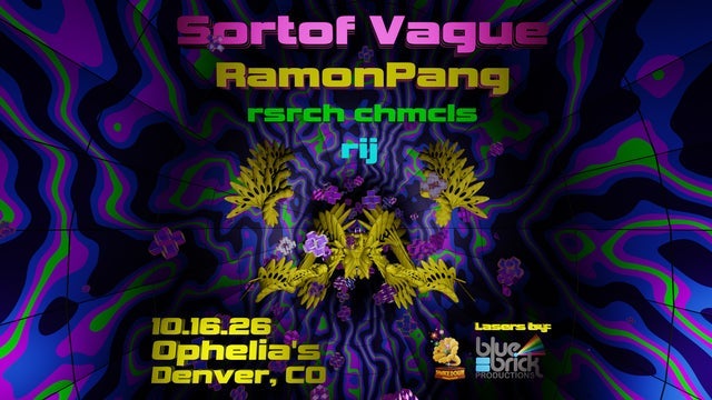 Sortof Vague with RamonPang, rsrch chmcls, & rij