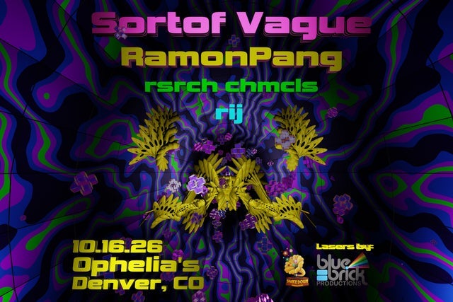 Sortof Vague with RamonPang, rsrch chmcls, & rij