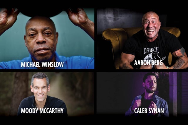 Michael Winslow, Aaron Berg, Moody McCarthy, Caleb Synan & Jason Love