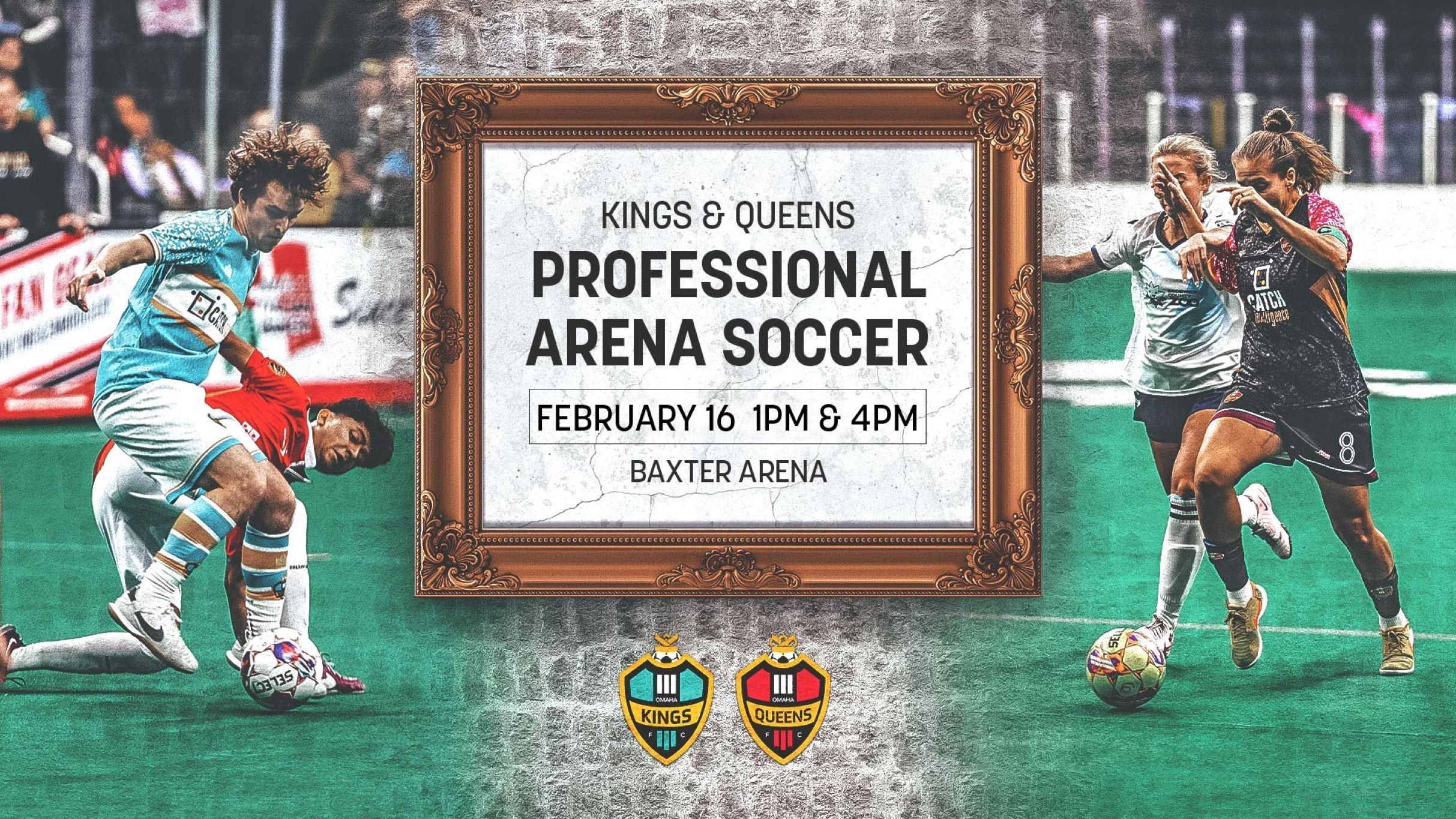 2025 Omaha Kings & Omaha Queens Pro Indoor Soccer