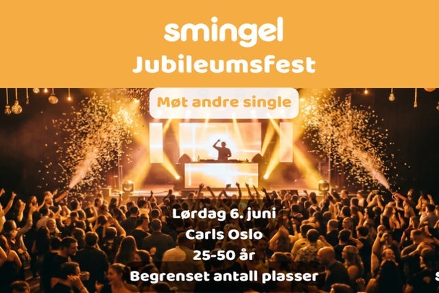Smingel Jubileumsfest for single
