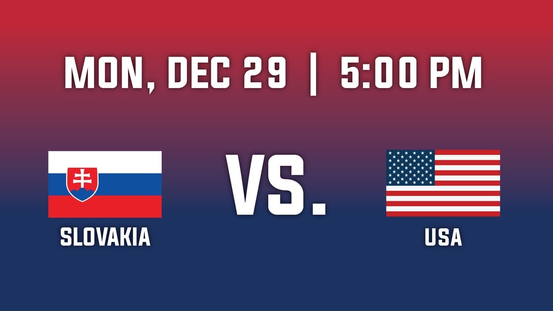 Photo of 2026 IIHF World Junior Championship-Group A - Slovakia v. USA