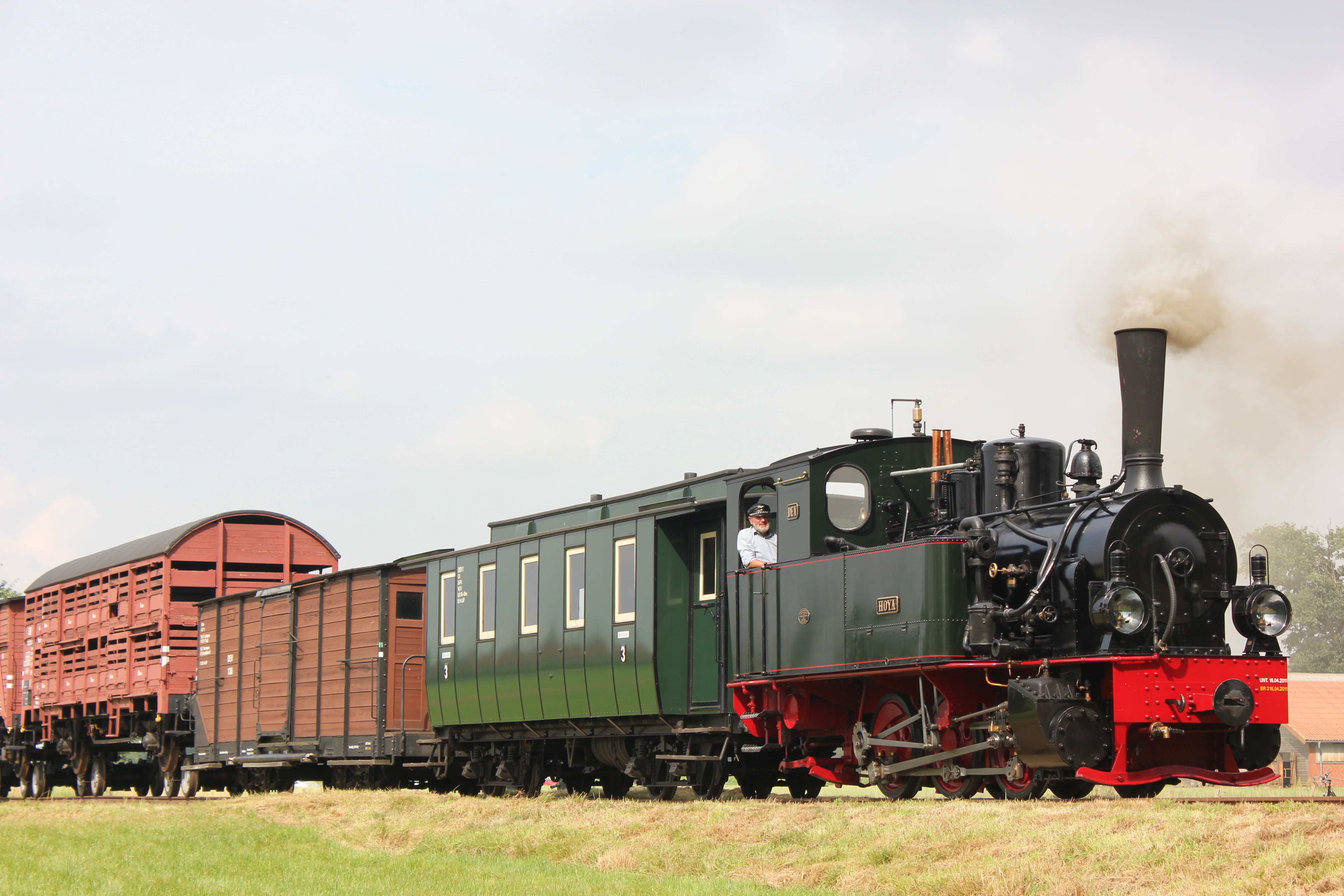 125 Jahre Kleinbahn Hoya-Skye-Asendorf - Dampfzug HSA (Hin-/Rückfahrt)