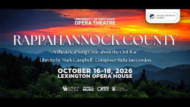 University of Kentucky Opera Theatre presents Rappahannock County