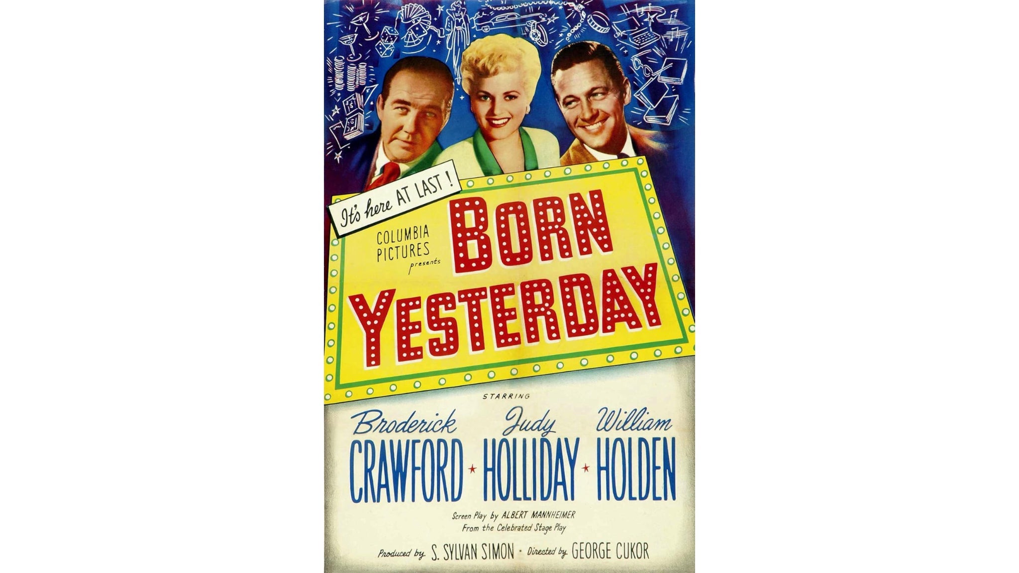 Movie: Born Yesterday (1950) w/ John DiLeo at Milford Theater – Milford, PA