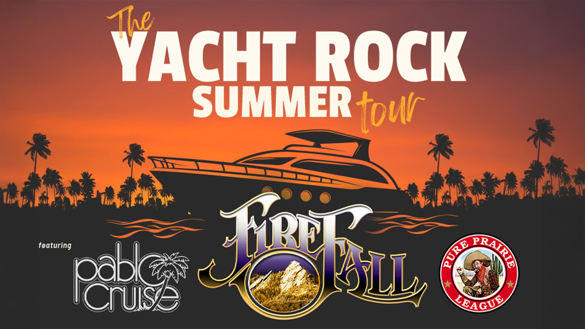 The Yacht Rock Summer Tour:Firefall, Pablo Cruise, Pure Prairie League