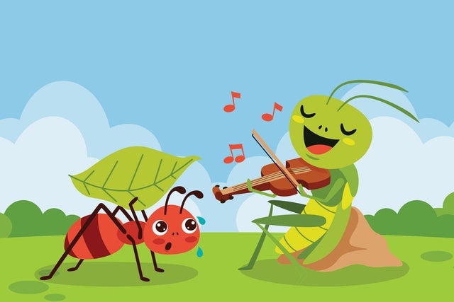 The Ant and the Grasshopper