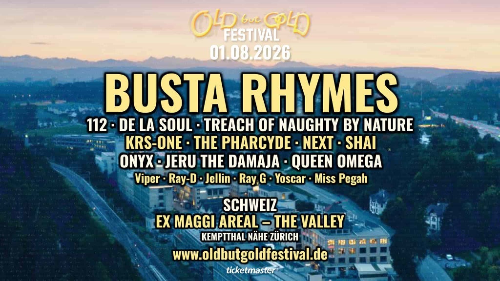 Old but Gold Ü30 Hip Hop Festival Schweiz